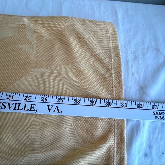 Nike Men's Dri Fit Mustard Yellow Textured Polo Shirt - Picture 15 of 15